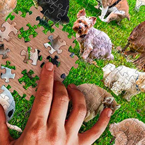 Hilarische Poepende Honden Puzzel (1000 Stukjes)