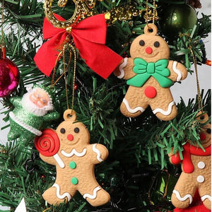 Gingerbread Mannetje Decoratie (12 Stuks!)