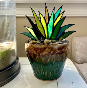 Glas in Lood Cactus